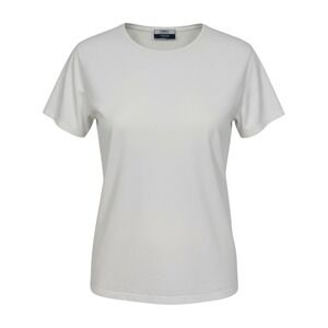Fedeli Trillion Palm Beach White Cotton Crewneck T-Shirt Italy 44 Fits Smal